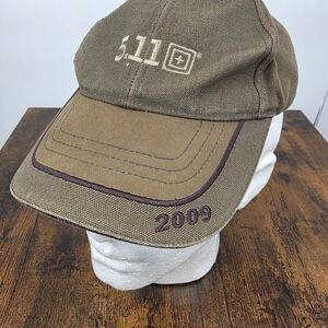 5.11 Tactical One Size Adjustable Back‎ Hat Cap Olive Drab Green Military EUC